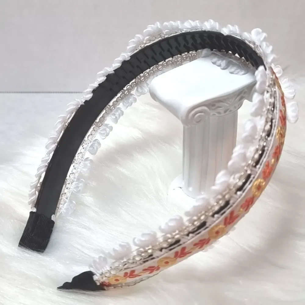 Floral EmbroideredHeadband cottagecore fall | NWOT